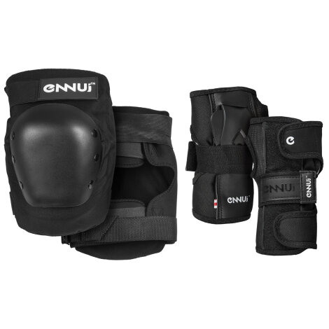 Ennui Inline Skate Protection Set ALY (Dual-Pack) black XL