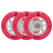 LUMINOUS LED-Wheels 110mm Red (Set of 3)